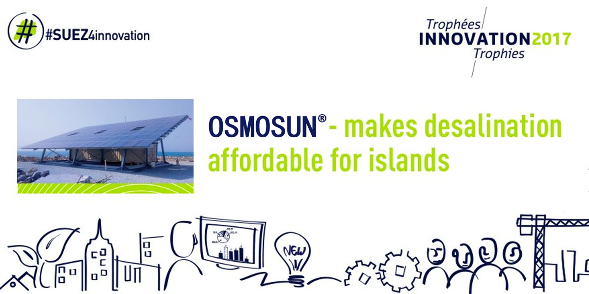 OSMOSUN® : le dessalement abordable pour les territoires insulaires